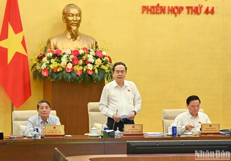 Khai mạc Phiên họp thứ 44 của Ủy ban Thường vụ Quốc hội