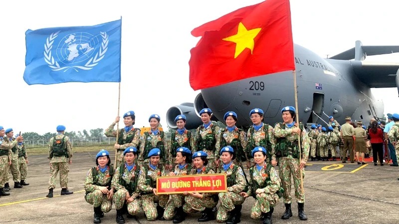 Dấu ấn Việt Nam trên bản đồ gìn giữ hòa bình thế giới
