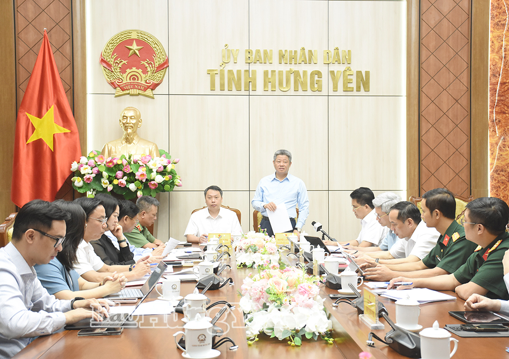 Hưng Yên tập trung đẩy mạnh chuyển đổi số trên các lĩnh vực