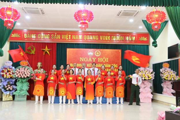 Ngày hội Đại đoàn kết toàn dân tộc - Ngày hội văn hóa quân dân khu dân cư chợ Gạo, phường An Tảo