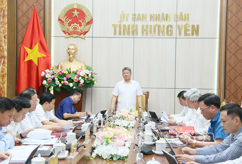 UBND tỉnh tổ chức phiên họp thường kỳ tháng 7/2026