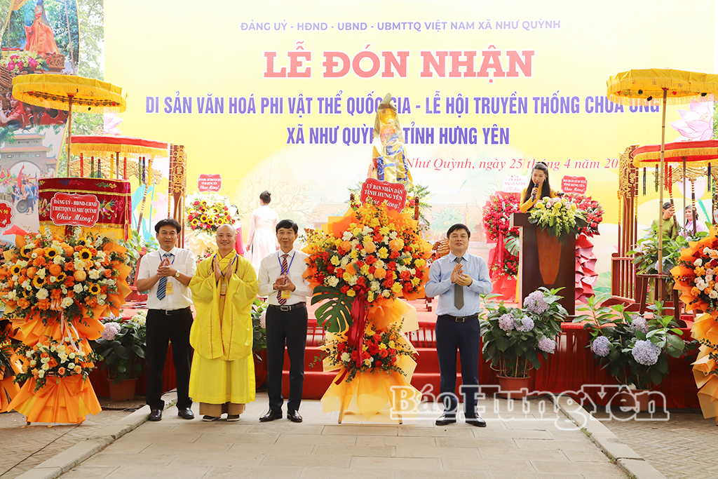 Lễ hội chùa Ông được công nhận di sản văn hóa phi vật thể quốc gia