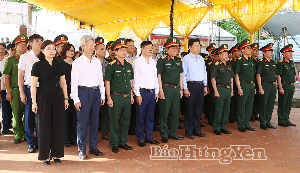 Đoàn kiểm tra của Quân khu 3 kiểm tra thực hiện “Chiến dịch 500 ngày đêm” trên địa bàn tỉnh Hưng Yên