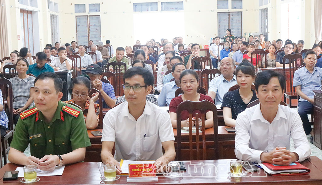 125 học viên phường Thái Bình tham gia lớp bồi dưỡng kiến thức quốc phòng và an ninh