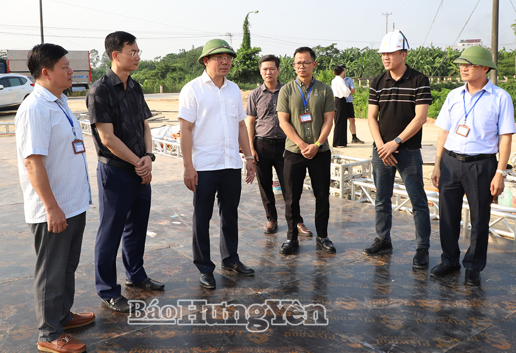 Sẵn sàng lễ khởi công dự án đường bên và các cầu vượt trên tuyến đường kết nối di sản văn hóa du lịch và phát triển kinh tế dọc sông Hồng