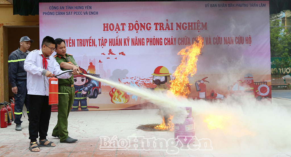 Dân vận khéo công tác phòng cháy, chữa cháy