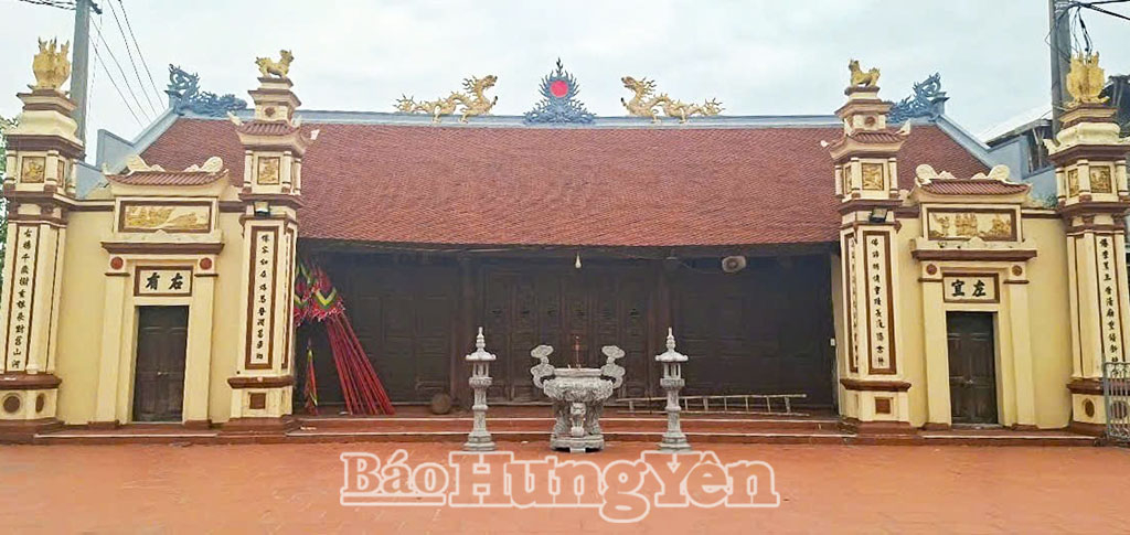Hưng Yên xếp hạng thêm 7 di tích cấp tỉnh