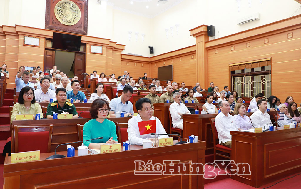 Gặp gỡ hữu nghị Việt Nam - Cuba, kỷ niệm 65 năm chiến thắng Girón