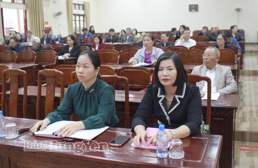 Đảng ủy phường Trần Lãm: Tập huấn nghiệp vụ công tác Đảng