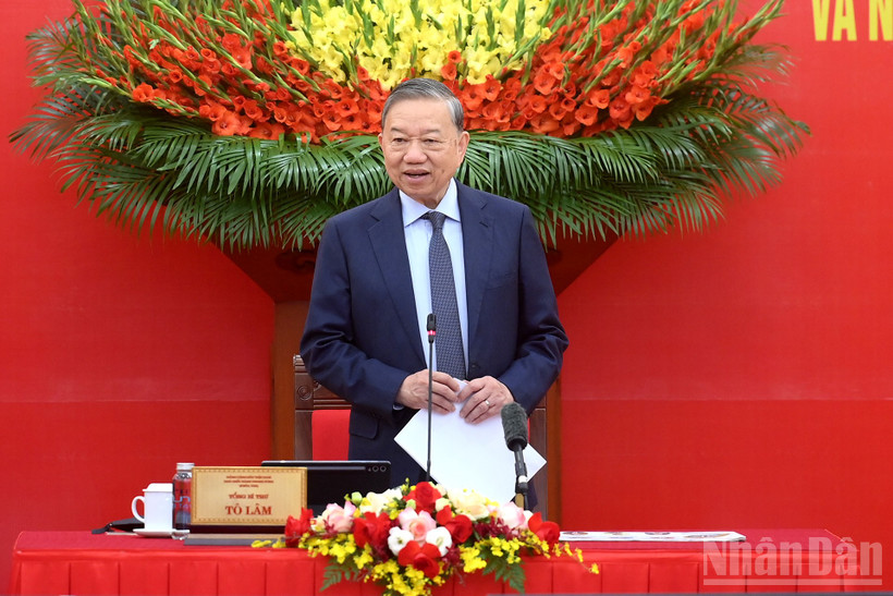 Thông báo Kết luận của Tổng Bí thư Tô Lâm tại Hội nghị tổng kết công tác năm 2025 của Ban Chỉ đạo Trung ương về phát triển khoa học, công nghệ, đổi mới sáng tạo và chuyển đổi số