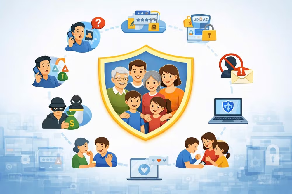 Bộ “quy tắc gia đình an toàn” trong thời đại số