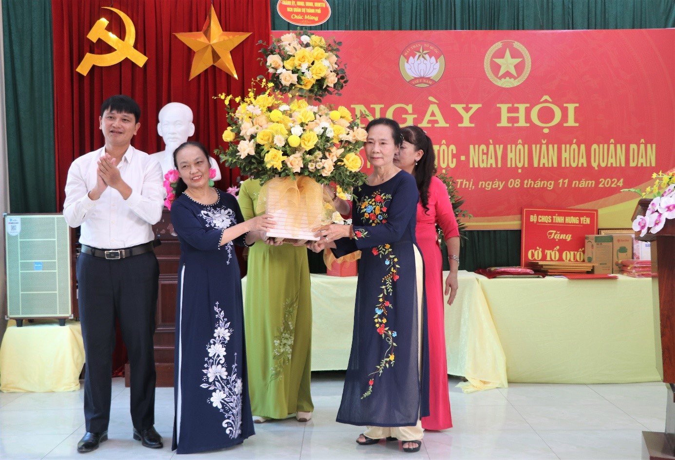 Khu dân cư Tân Thị, phường Minh Khai tổ chức ngày hội đại đoàn kết toàn dân tộc, ngày hội văn hóa quân dân năm 2024