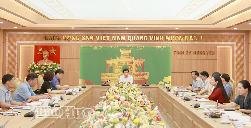 Triển khai quyết định của Ban Thường vụ Tỉnh ủy về công tác kiểm tra