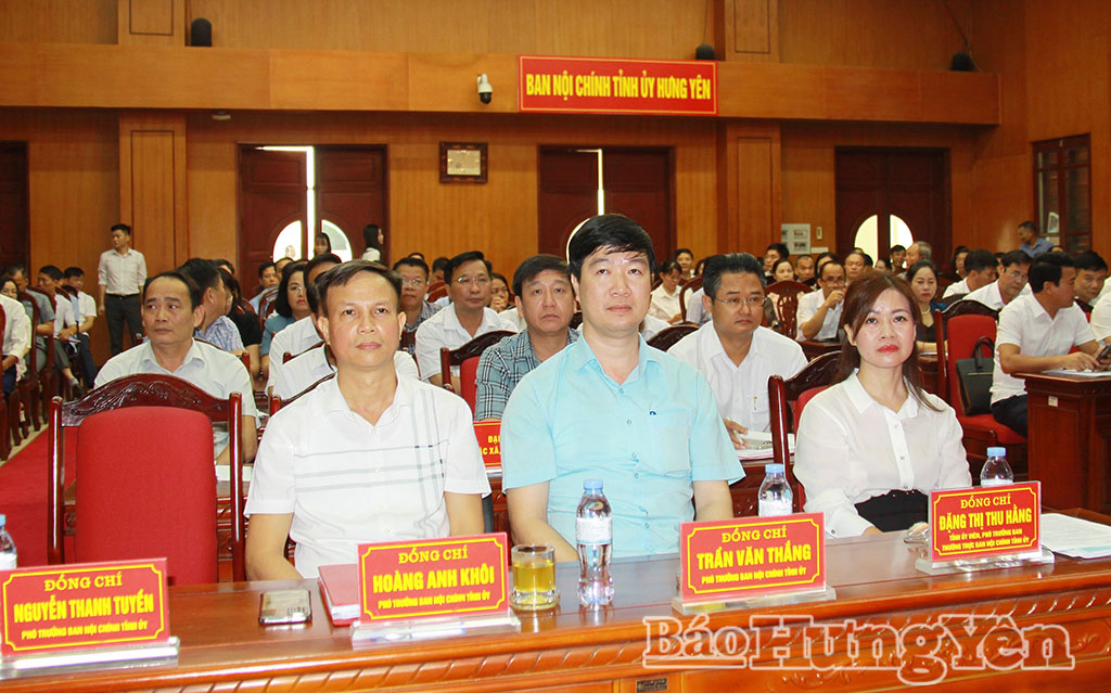 Tập huấn nghiệp vụ về công tác nội chính