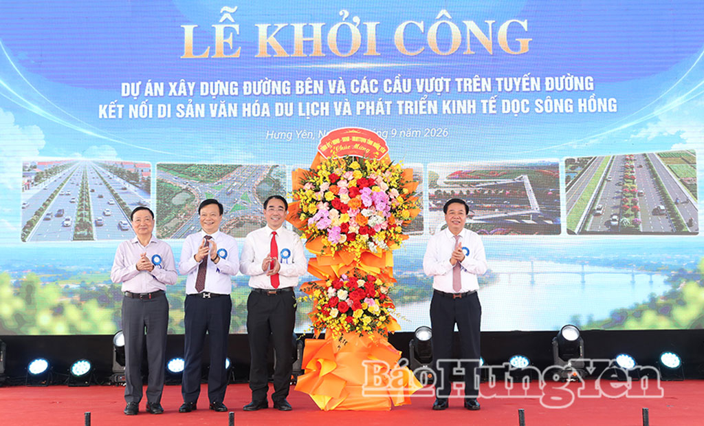 Khởi công dự án đường bên và các cầu vượt trên tuyến đường kết nối di sản