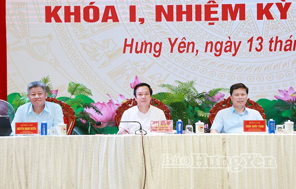 Hội nghị Ban Chấp hành Đảng bộ tỉnh (mở rộng) khóa I, nhiệm kỳ 2025 - 2030