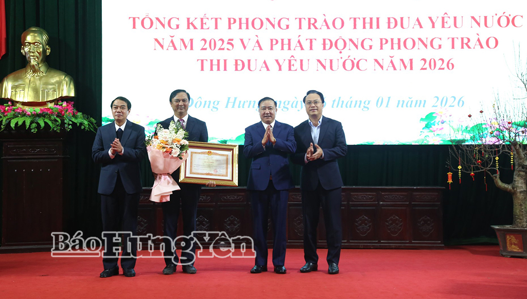 Xã Đông Hưng phát động phong trào thi đua yêu nước năm 2026