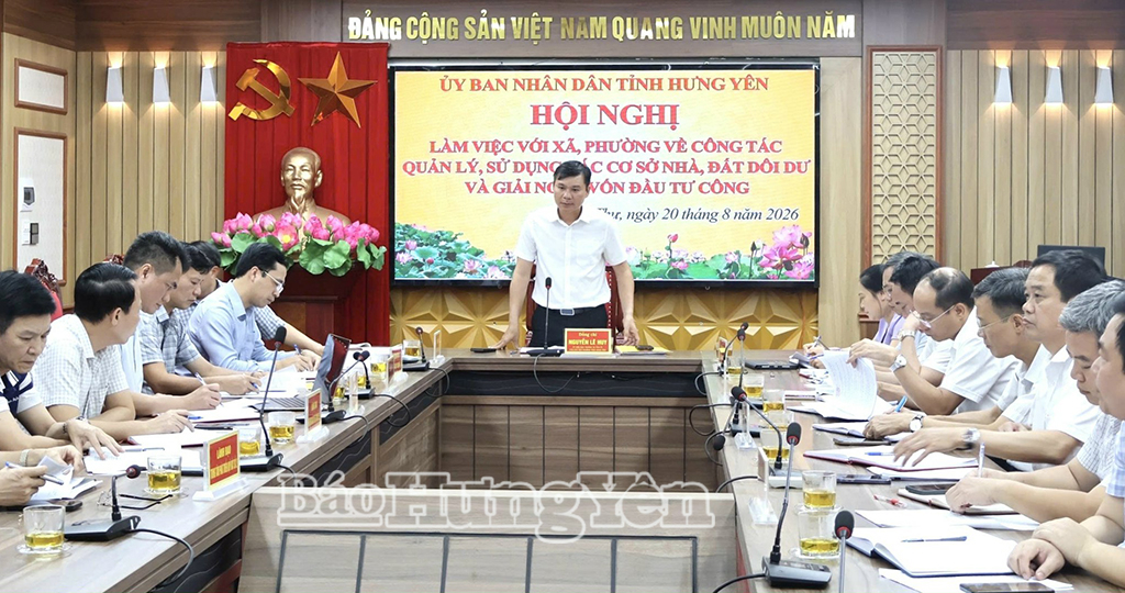 Kiểm tra công tác quản lý, sử dụng các cơ sở nhà, đất dôi dư và tình hình giải ngân vốn đầu tư công
