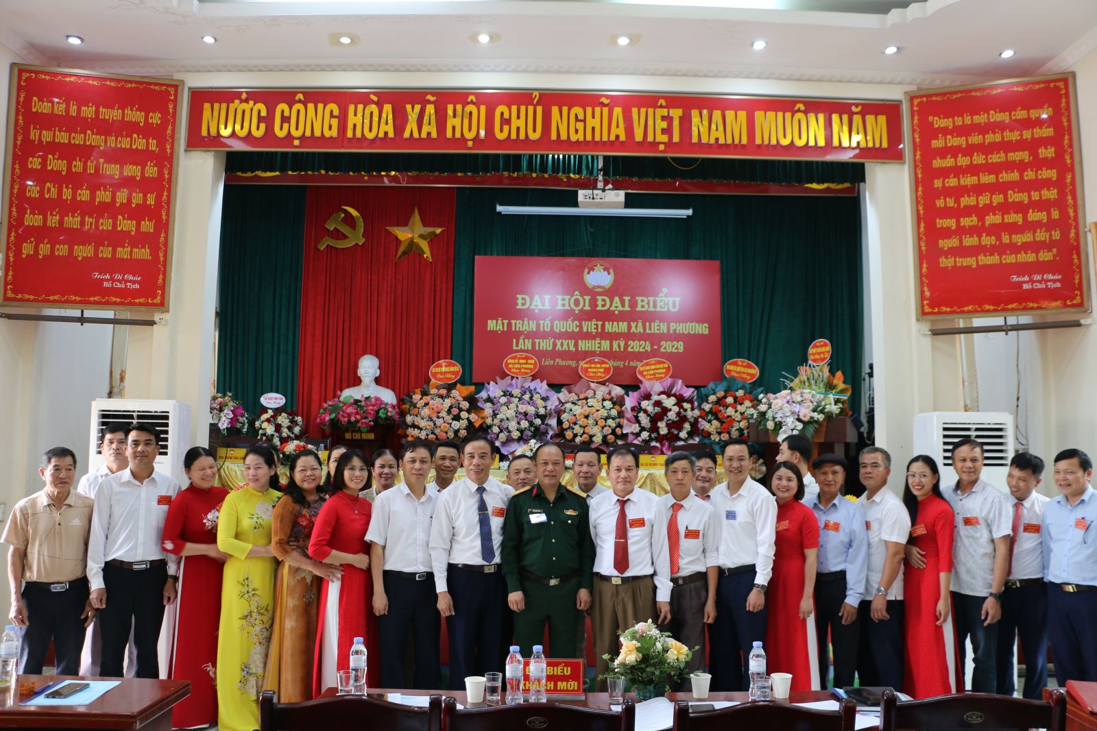 Đại hội Ủy ban Mặt trận tổ quốc xã Liên Phương lần thứ XXV  nhiệm kỳ 2024-2029