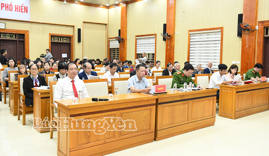 HĐND phường Phố Hiến thông qua 4 nghị quyết