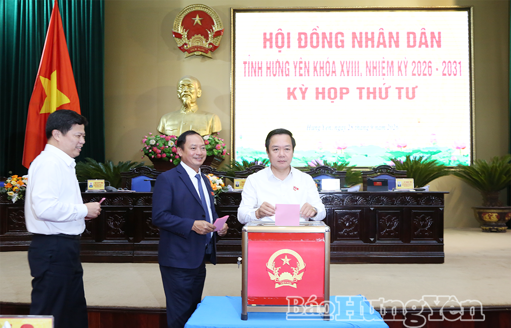 Đồng chí Phạm Bảo Sơn được bầu giữ chức vụ Phó Chủ tịch UBND tỉnh Hưng Yên, nhiệm kỳ 2026 - 2031