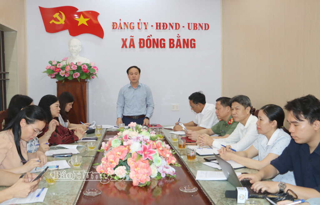 Giám sát công tác quản lý và tổ chức lễ hội tại xã Đồng Bằng