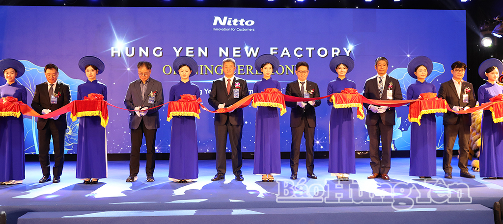 Khánh thành nhà máy Nitto tại Khu công nghiệp Thăng Long II