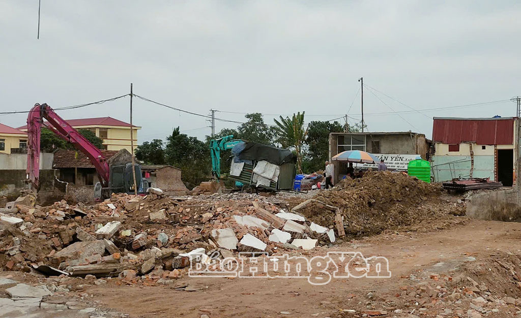 Xã Đoàn Đào: Dân vận khéo trong công tác giải phóng mặt bằng phục vụ dự án