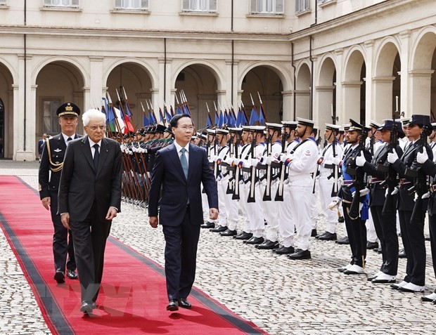 Chuyến thăm của Chủ tịch nước thắt chặt quan hệ Việt Nam-Italia