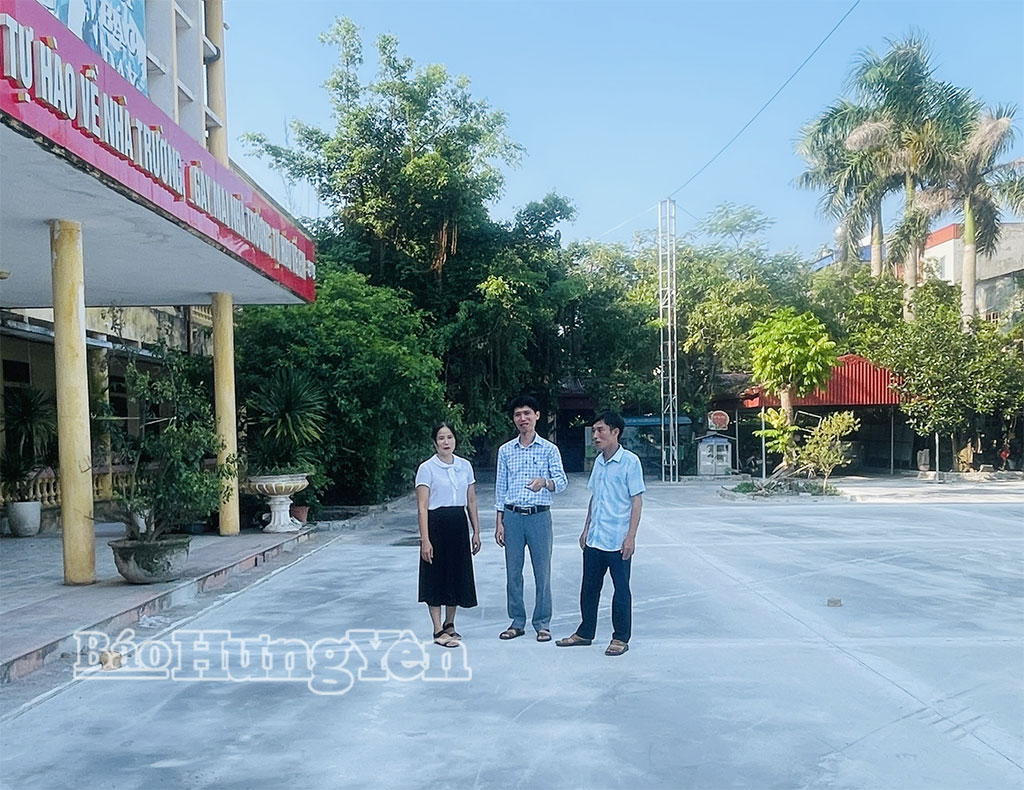 Xã Ngự Thiên: Dồn lực hoàn thiện cơ sở vật chất trường học trước ngày khai giảng