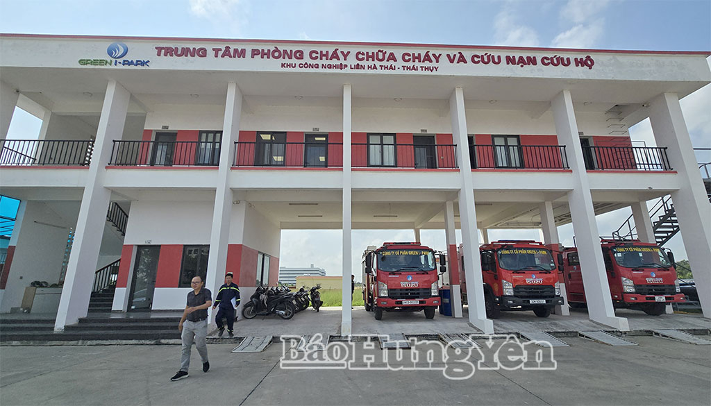 Chủ động phòng cháy, chữa cháy ở Khu công nghiệp Liên Hà Thái