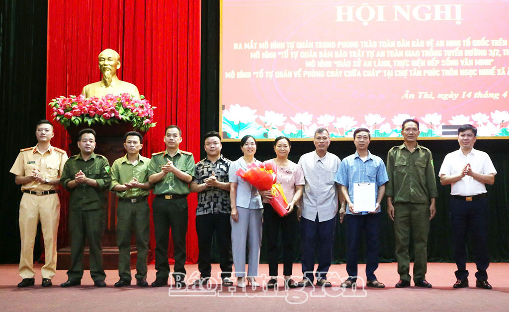 Xã Ân Thi: Ra mắt 3 mô hình tự quản