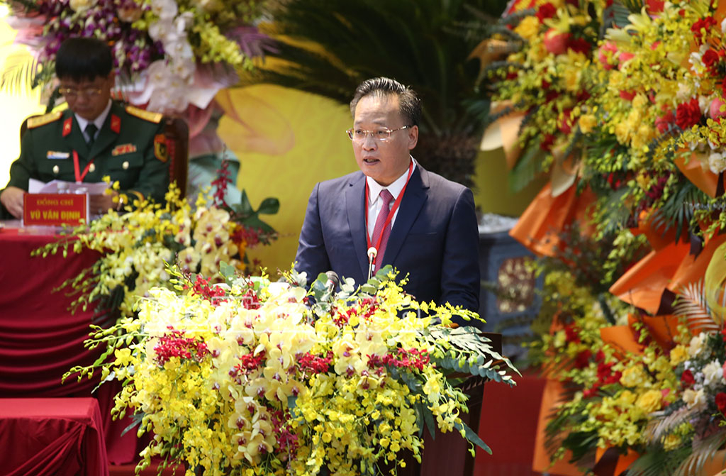 Diễn văn bế mạc Đại hội đại biểu Đảng bộ tỉnh lần thứ I, nhiệm kỳ 2025 - 2030 của đồng chí Nguyễn Hữu Nghĩa, Ủy viên Ban Chấp hành Trung ương Đảng, Bí thư Tỉnh ủy