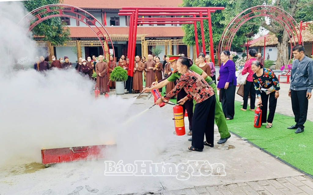 Phòng, chống cháy, nổ tại các di tích