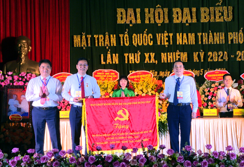 Đại hội đại biểu Mặt trận Tổ quốc Việt Nam thành phố Hưng Yên lần thứ XX, nhiệm kỳ 2024 - 2029