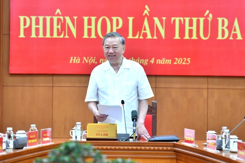 Ban Chỉ đạo Trung ương về tổng kết việc thực hiện Nghị quyết số 18-NQ/TW họp Phiên thứ 3