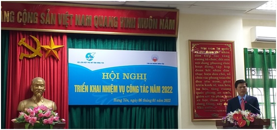 Hội nghị Triển khai nhiệm vụ công tác năm 2022 của Hội Liên hiệp Phụ nữ tỉnh