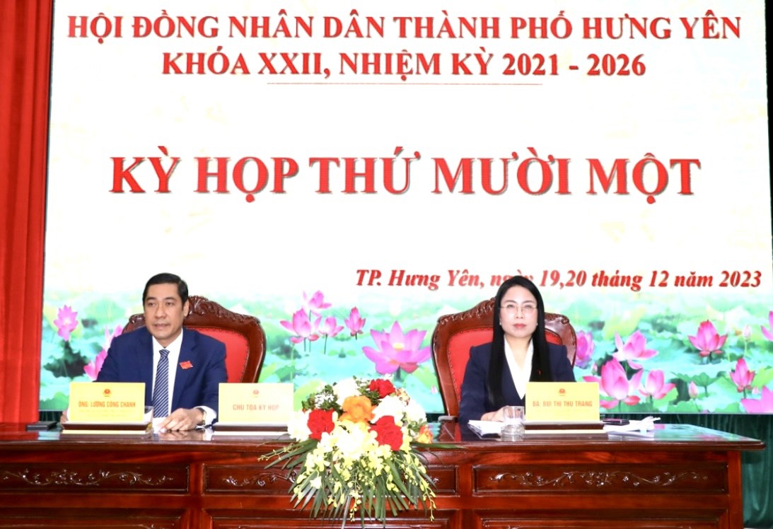  KHAI MẠC KỲ HỌP THỨ MƯỜI MỘT - HĐND KHÓA XXII, NHIỆM KỲ 2021 - 2026