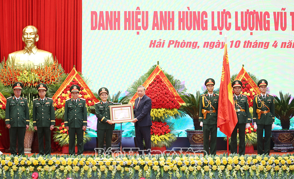 Quân khu 3 đón nhận danh hiệu Anh hùng Lực lượng vũ trang nhân dân