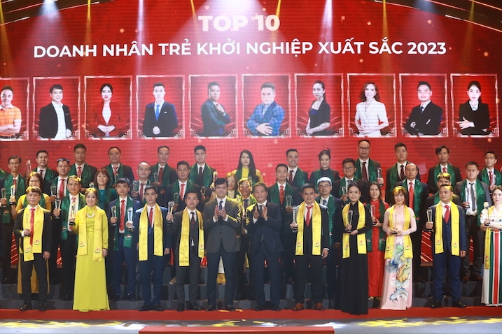 Tôn vinh 81 doanh n​hân trẻ khởi nghiệp xuất sắc 2023