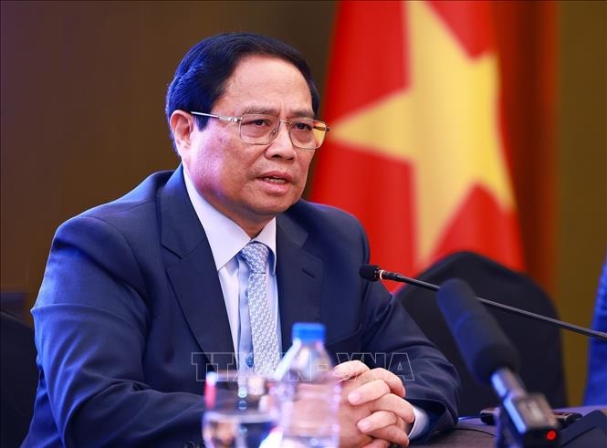 Thủ tướng Phạm Minh Chính gặp gỡ những người bạn Hàn Quốc