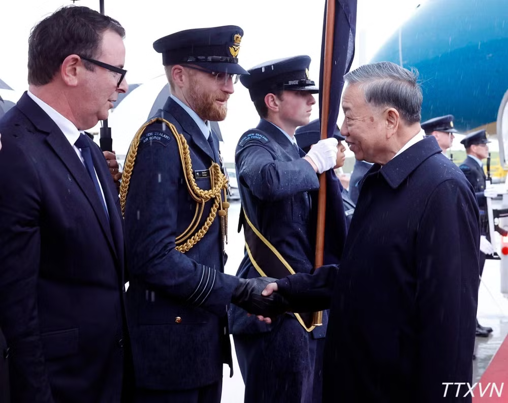 Tổng Bí thư, Chủ tịch nước Tô Lâm bắt đầu thăm cấp Nhà nước New Zealand