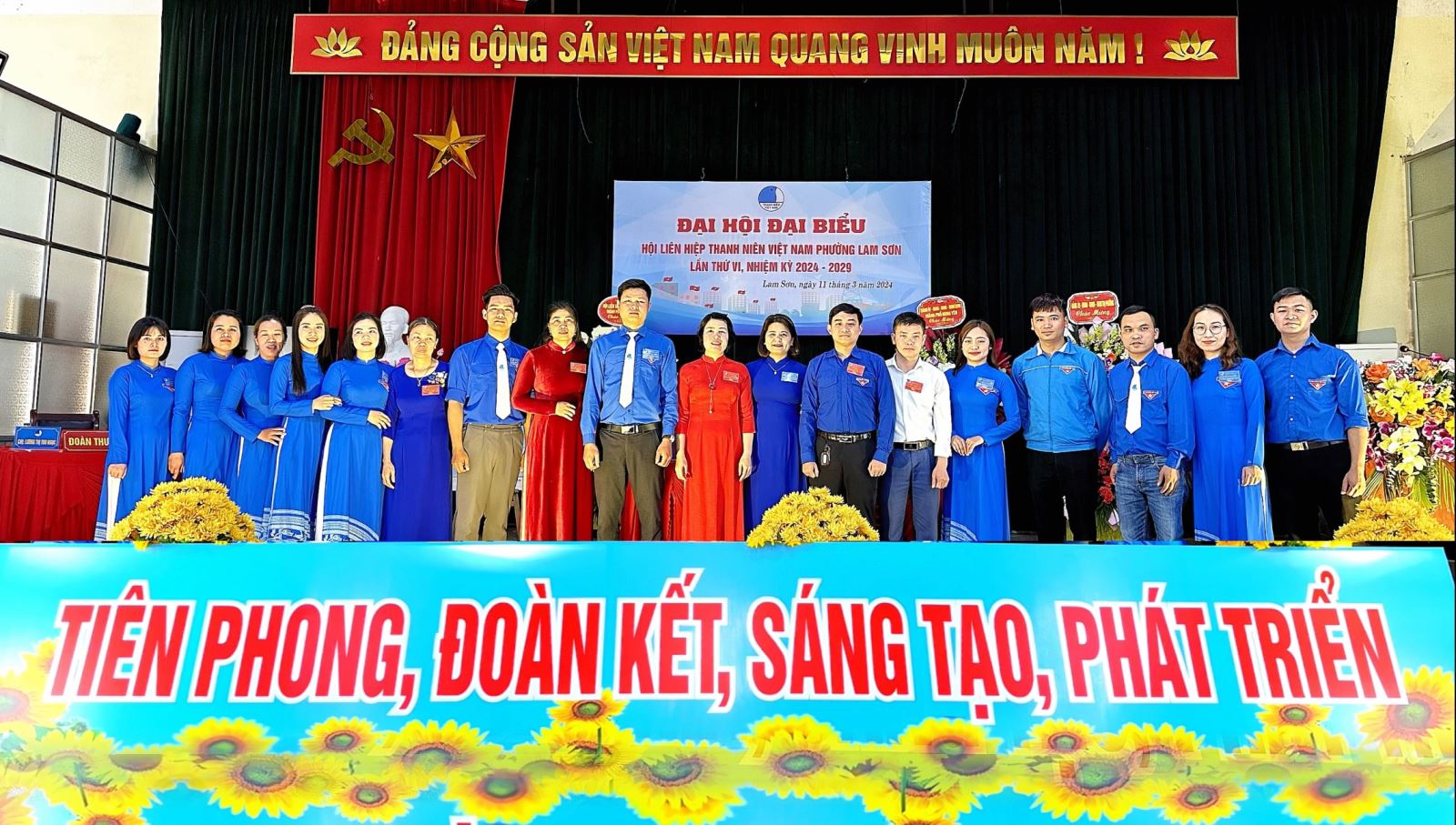 Đại hội đại biểu Hội Liên hiệp thanh niên Việt Nam phường Lam Sơn (TPHY)  lần thứ VI, nhiệm kỳ 2024 - 2029